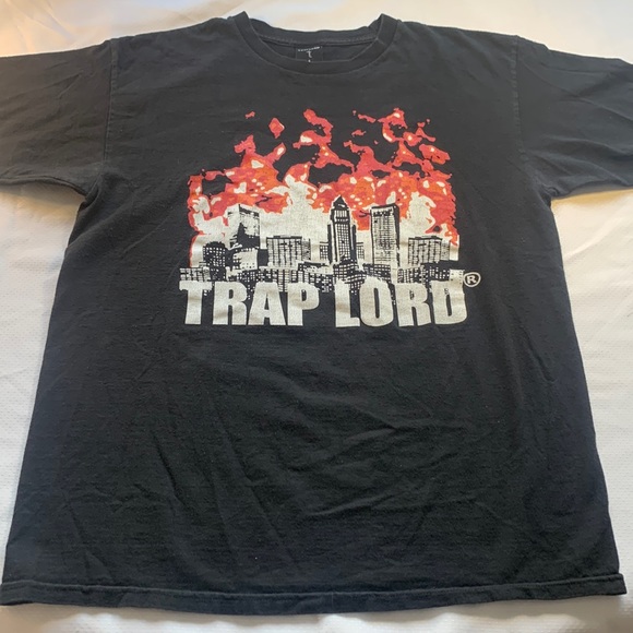 Trap Lord ASAP Ferg T shirt Medium Graphic Tee Rap Music A$ap Mob - Picture 1 of 6